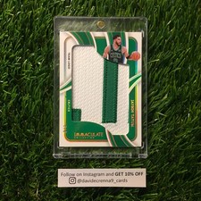 Jayson Tatum 2023-24 Panini Immaculate Collection #JP-TAT Jersey Patch Logo 6/6 picture