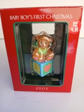 American Greetings Baby Boy's First Christmas 2003 Ornament picture