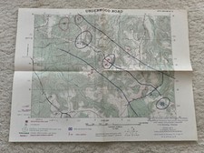 Vintage 1969 Fort Benning Special Map A US Army Infantry School picture