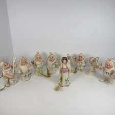 Lenox Classics Disney Snow White & the Seven Dwarfs Christmas Ornament Set Boxed picture