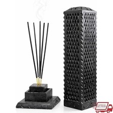 Soapstone Incense Holder Tower Multi Stick Ash Catcher Meditation Decor New picture