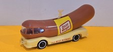 Vtg 1960s Oscar Mayer Wienermobile Rolling Toy - Pop-Up Little Oscar WORKS picture