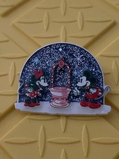 Disney Hallmark Holiday Ever After Christmas SINGLE PIN MICKEY MINNIE WISHING picture