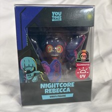 Youtooz Cyberpunk 2077 Edgerunners Nightcore Rebecca 1/500 UV Illuminated NIB picture