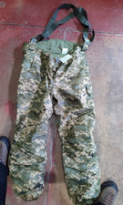 Genuine Winter Ukrainian Army combat winter lined pants Pixel MM-14 Size 4XL picture