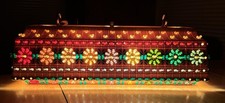 VINTAGE 70’s Lawnware Plastic Planter Rectangle MCM Hanging Swag Lamp  Retro picture