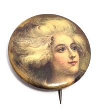 PRETTY LADY white hair Chesterfield Cigarettes 1.25