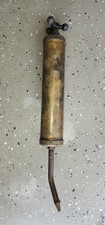 Antique Jumbo Brass Grease Gun - E. Edelmann & Co., Chicago IL USA Steampunk picture