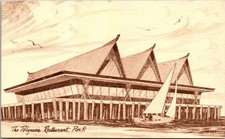 Vintage The Polynesia Restaurant Pier 51 Seattle WA Postcard Lindsey Art picture