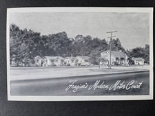 FRAZIER'S MODERN MOTOR COURT c.1940'S POSTCARD UNPOSTED picture