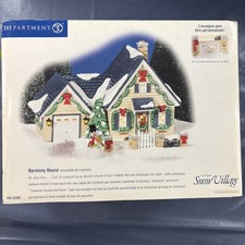 Department 56 Original Snow Village Harmony House Christmas Lighted Porcelain picture