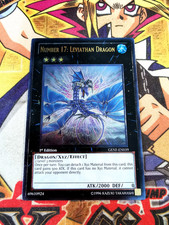 Number 17: Leviathan Dragon genf-en039 1st Edition (NM) Ultimate Rare Yu-Gi-Oh picture