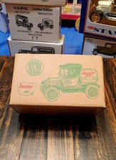 Vintage Sinclair Gasoline 1918 Barrel Bank Ertl Die-Cast Bank 75th Anniversary picture