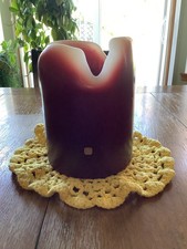 Partylite 3 Wick Candle 6x8 Used picture
