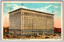 Wanamaker Store Philadelphia PA Postcard 1926 Sesqui-Centennial Slogan Cancel picture