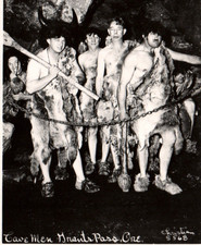 1940-50s - Photo of Cave Men Grants Pass Oregon RPPC Postcard - P25 picture