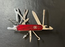 Victorinox CYBERTOOL M (34) Swiss Army Knife - Ruby Red - 91mm - Vintage picture