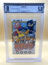BGS 5.0 (Altered) Naruto #2 Vol 2 Graded Manga First Printing Japanese Jump picture