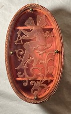 antique Heinrich Hoffmann intaglio Art Deco glass vanity casket jewelry box picture
