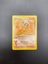 Pokemon Card Hitmonlee 22/62 Italian Fossil FO Set Vintage Good no holo picture