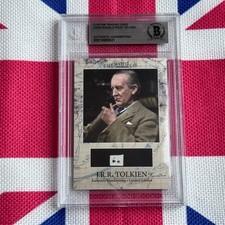 J.R.R. Tolkien LOTR Handwritten Word Cut from Autograph Signed Beckett BAS picture