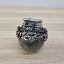 Vintage Collibri Kreissler Table Lighter Ornate Cherub Art Deco 40s West Germany picture