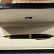 Montblanc Meisterstück 164 Rose Gold Ballpoint Pen – New – Full Set picture
