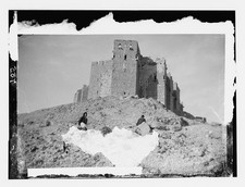 Turkish castle,Palmyra,Tadmur,Tadmor,Syria,Middle East,American Colony,1 picture