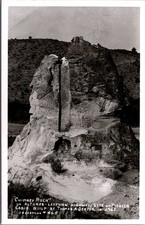 Chimney Rock Alturas Lakeview Highway RPPC J. K. Eastman Pioneer Cabin 1865 picture