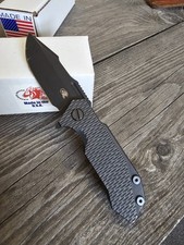 Hinderer Halftrack Harpoon Spanto Full Ti Battle Black w/*Rare* Black Hardware picture