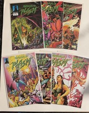 Warriors of Plasm #1-7 Complete Run Defiant Comics 1993 Jim Shooter David Lapham picture