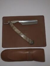 Thiers-Issard Ram Horn Handle Razor 5/8 Hallow Ground (Openb new) Made In France picture