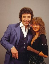 Tony Marshall, Andrea Jurgens, after RTL gala Lowenverleihun - 1985 Old Photo picture