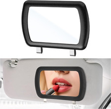 Car Sun Visor Vanity Mirror, 6.6 × 4.3 Clip-On Automotive Rear View 1 PCS picture