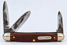 Vintage Ulster USA 580T Old Timer 3-Blade Pocket Knife picture