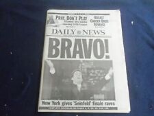 1998 MAY 15 NEW YORK DAILY NEWS NEWSPAPER - SEINFELD LAST EPISODE AIRED- NP 5666 picture