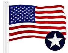 American US USA Flag 6x10FT Embroidered Polyester Brass Grommets G128 picture
