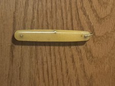 Vintage Case Tested XX Pen Knife 1920 - 1940 Yellow picture