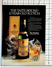 Vintage The Glenlivet 12 Year Old Scotch Whisky Magazine Ad Ephemera picture