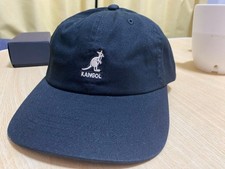 Kangol Tagged Black Hat One Size Rare Hat Cap Beanie Model Limited Edition VHTF picture
