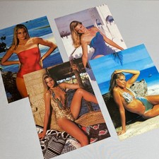 Kim Alexis Swimsuit 1983 Vintage Magazine Pinup Photo Clippings - Set of 4 picture