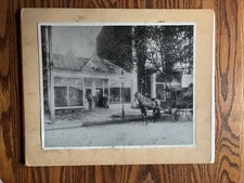 Antique Reading PA Photo John H. Giles Hosiery Store S. 5th St Horse picture