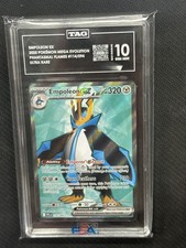 Empoleon EX  Pokemon Phantasmal Flames Ultra Rare TAG 10 PSA #114/094 picture