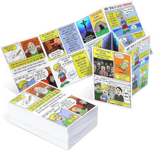 100 Pcs Gospel Tracts Christian Prayer Cards Bible Are You a Good Person picture