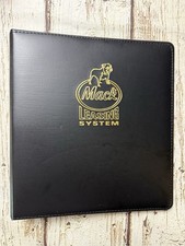 VTG Mack Trucks Leasing System Black 3 Ring Binder Employee Notebook Bulldog picture