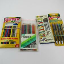 Pedigree Colored Pencils Crayola Color Works Sticks Pencils Pentech Twisters  S4 picture