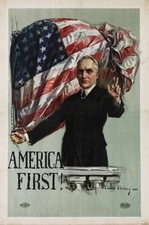 President WARREN G HARDING Political Election CAMPAIGN AD Picture Photo 13x19 picture