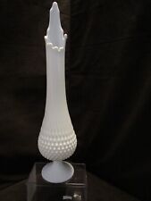Vintage Fenton Vase White Milk Glass 20.5