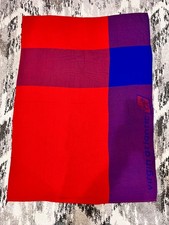 Virgin Atlantic Sweet Dreams Flying Blanket Red Blue Airline Travel 42