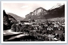 Antique Austria Postcard INNSBRUCK Blick Gegen Martinswand 1956 RPPC picture